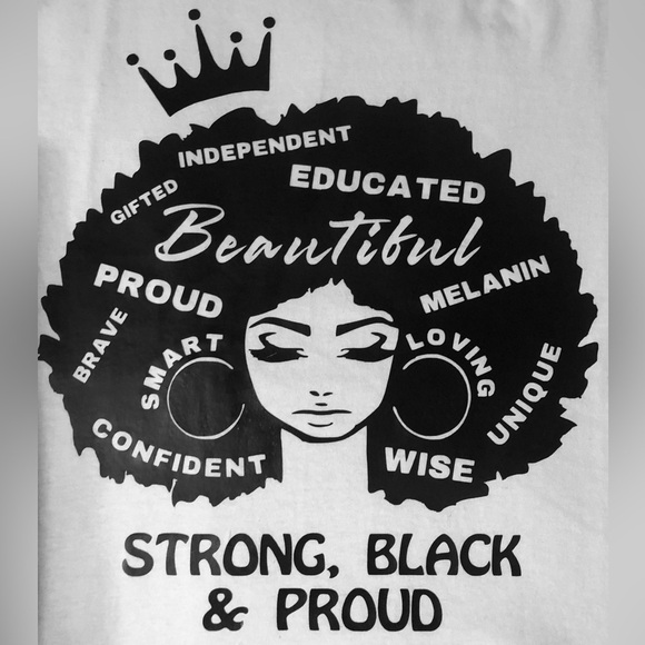 NWT Women’s Empowerment Graphic T-Shirt – White - Picture 5 of 7